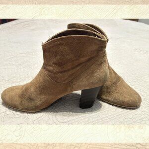Genuine Suede Ankle Booties